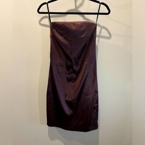 Dolce & Gabbana Ittierre Vintage Strapless Purple Wiggle Dress, Gorgeous! 32/46